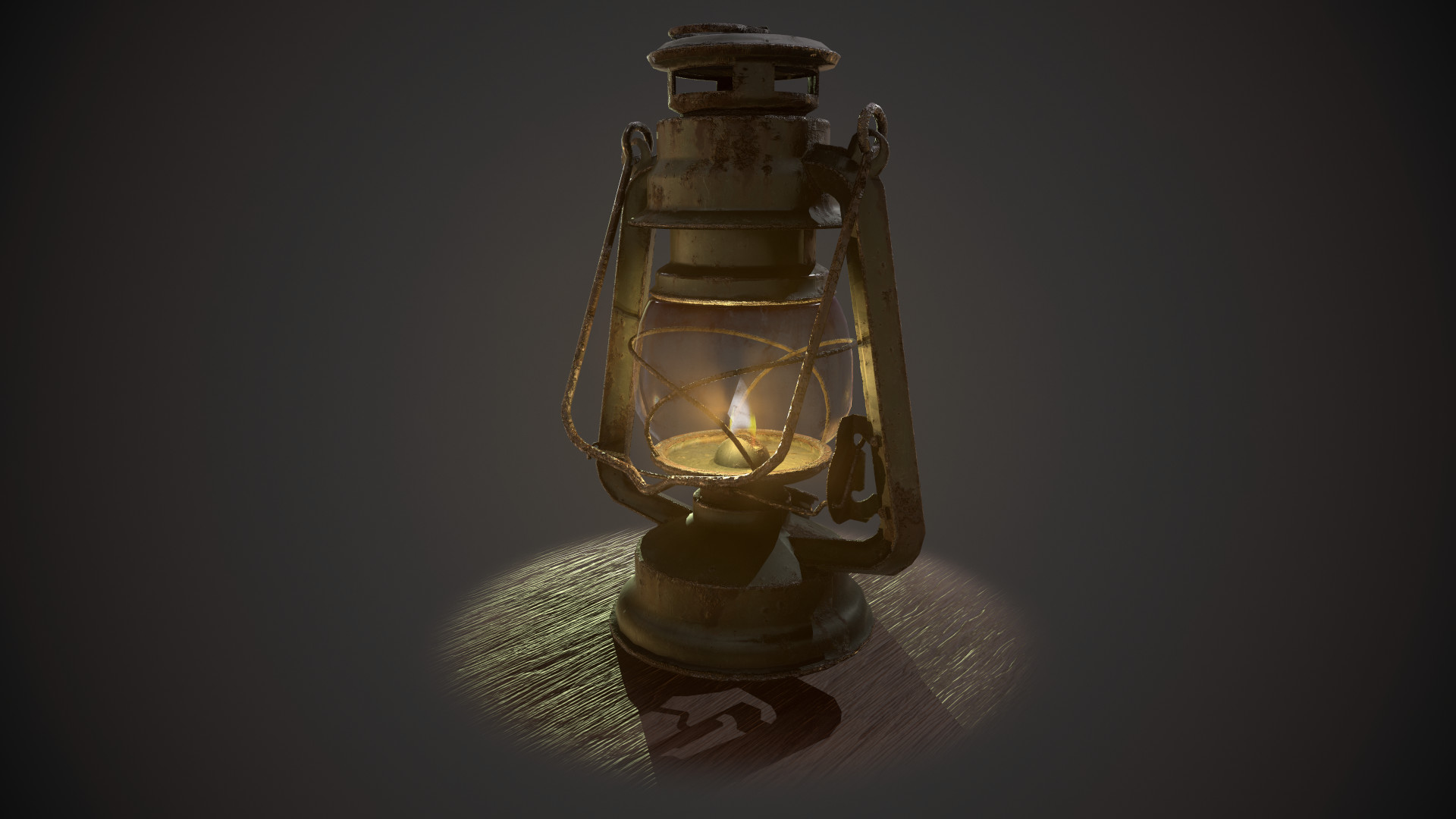 ArtStation - Old Lantern Bright