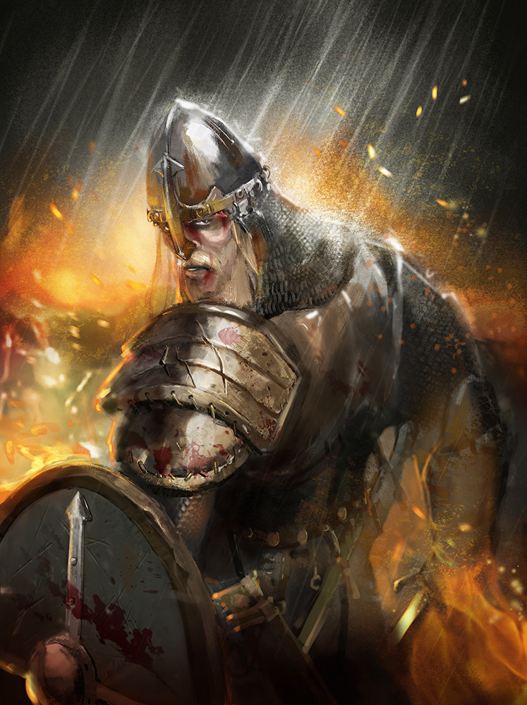Johan after battle