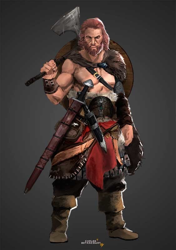 ArtStation - Viking warrior