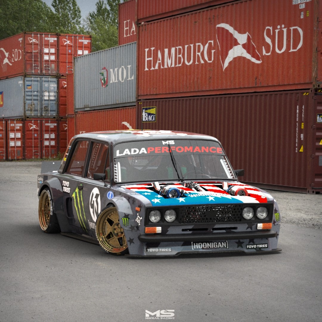 ВАЗ 2107 HOONIGAN