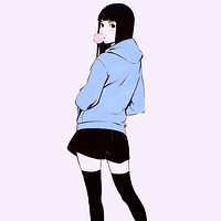 Artstation Black And White Ilya Kuvshinov