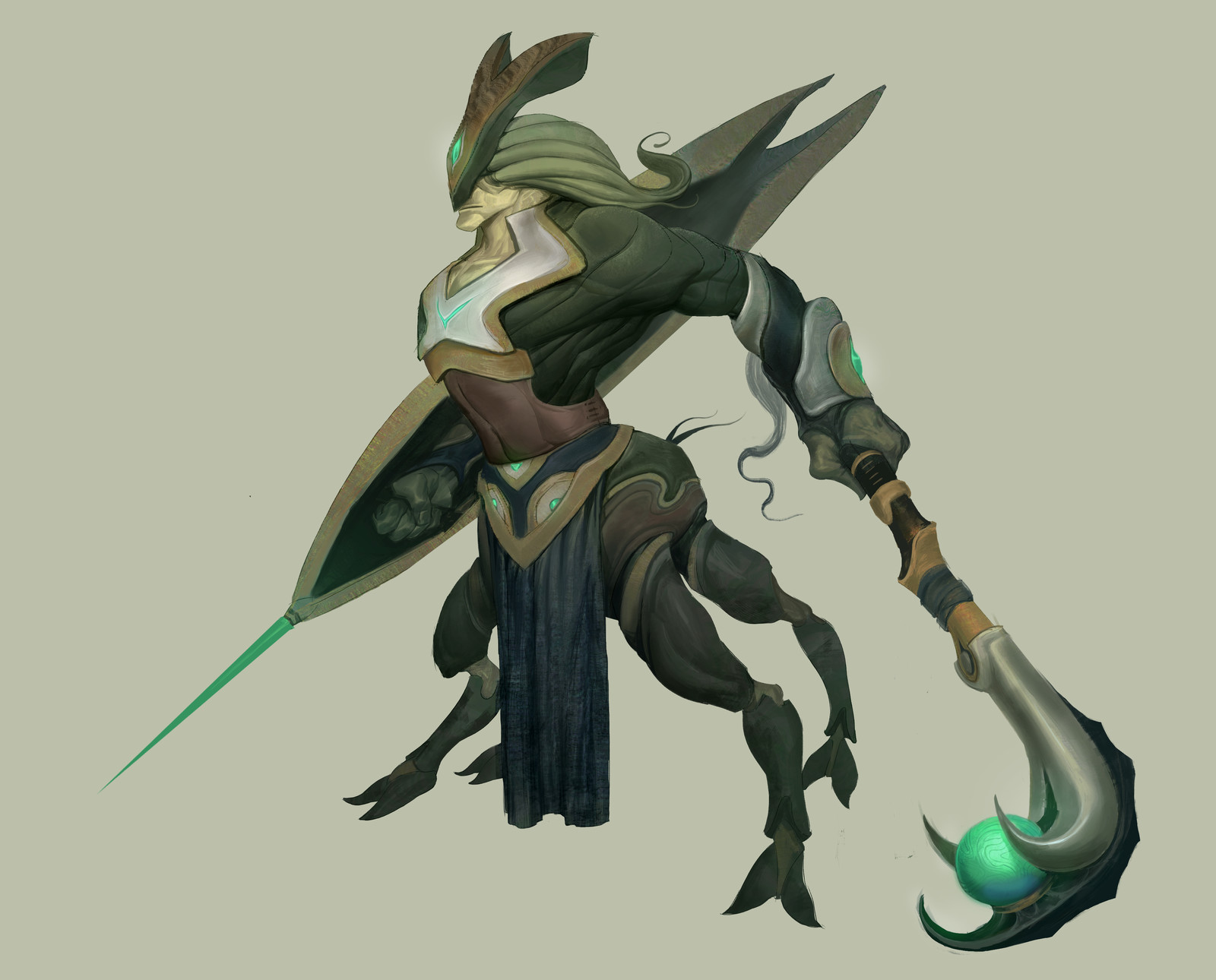 Artstation Beetle Warrior Myung Kim