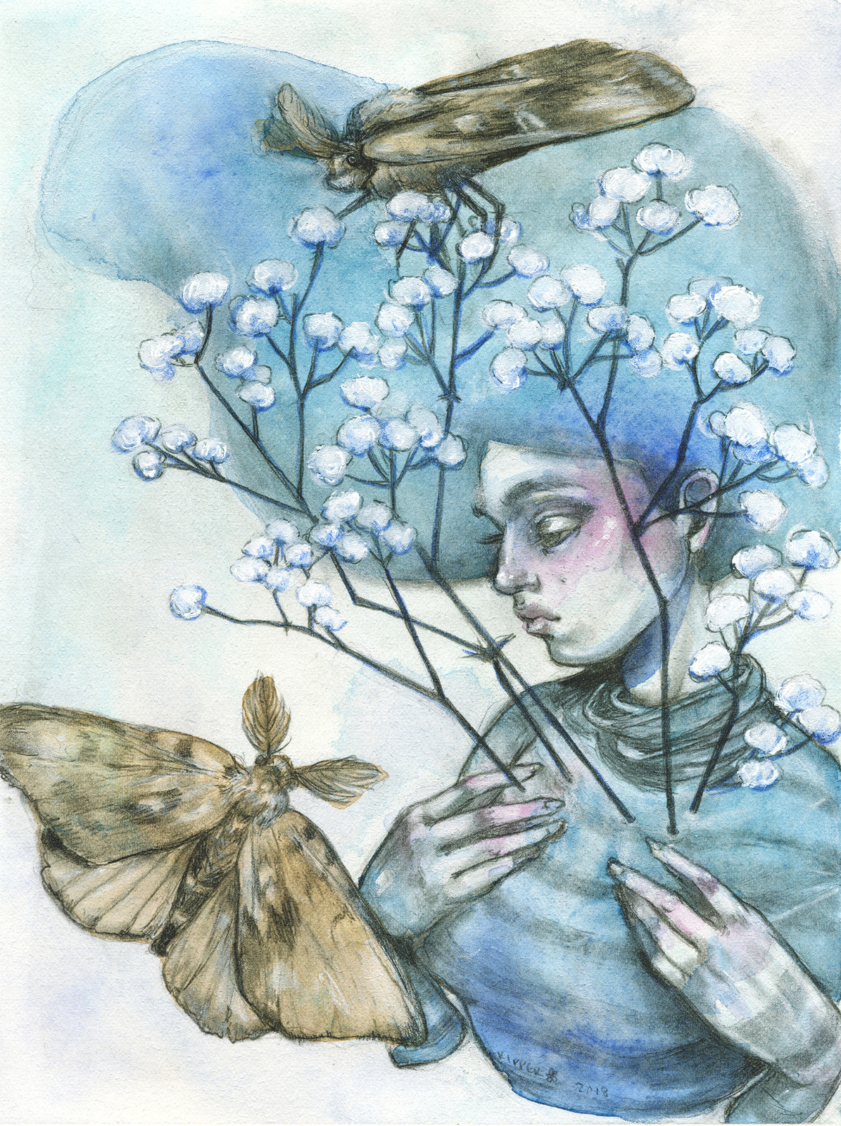 Artstation Baby S Breath Kelsey Thompson