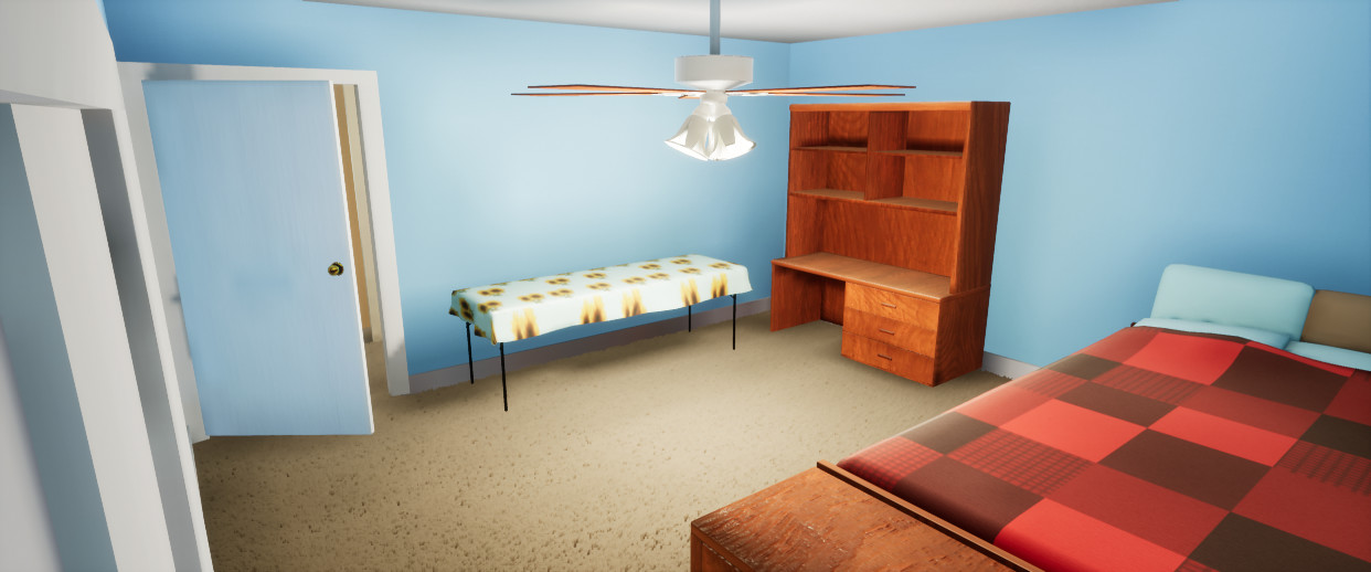 middle bed