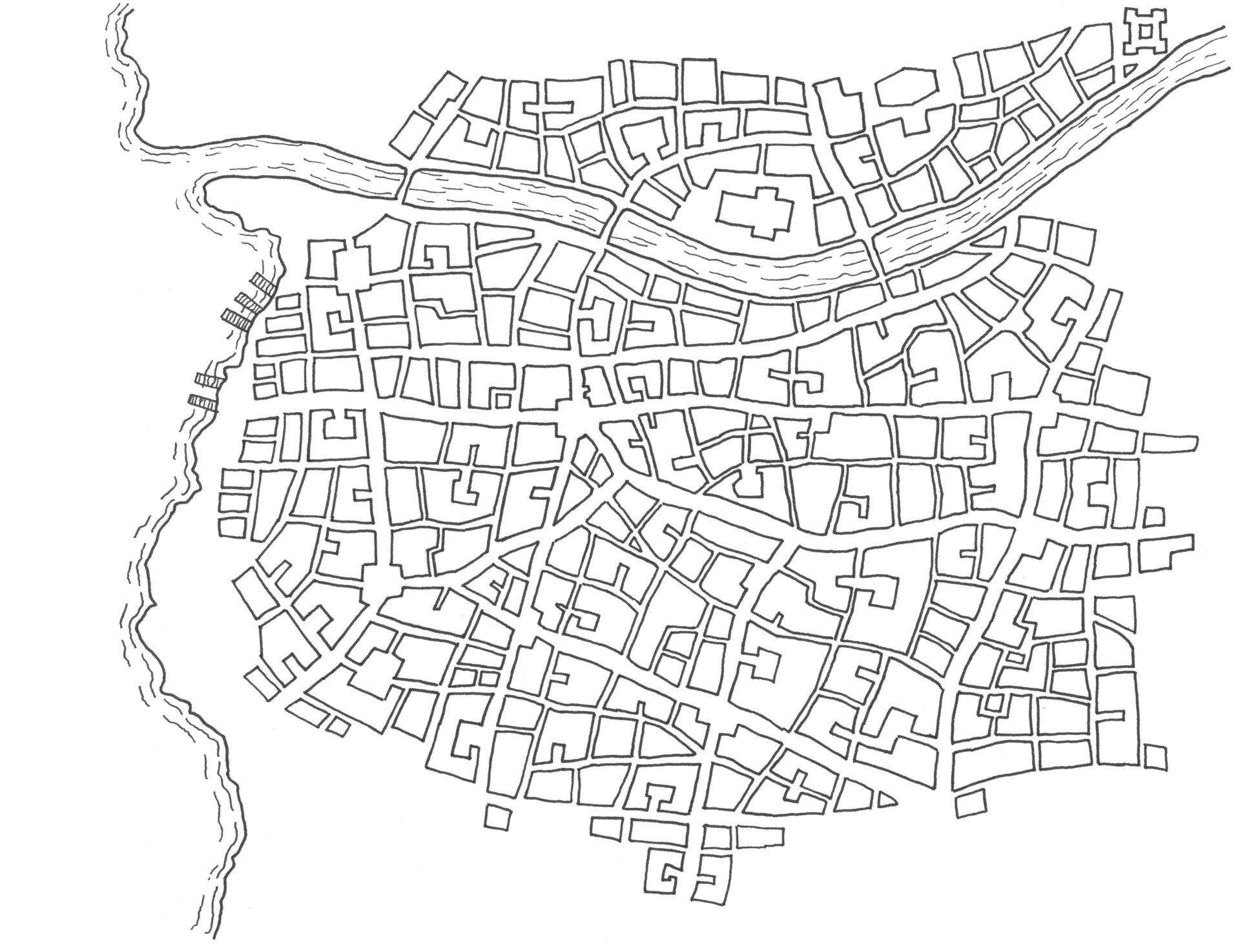 How to Draw a City Map