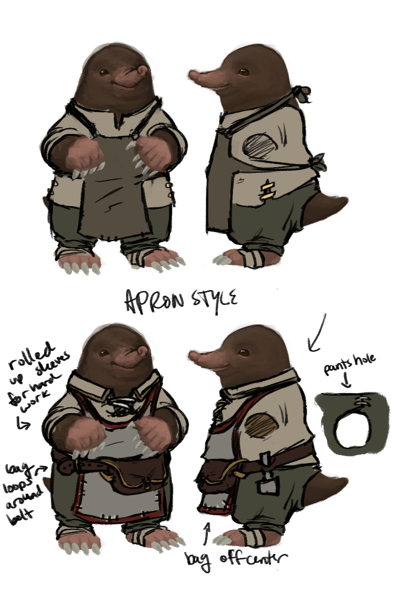 Erin Marantette Redwall Moles