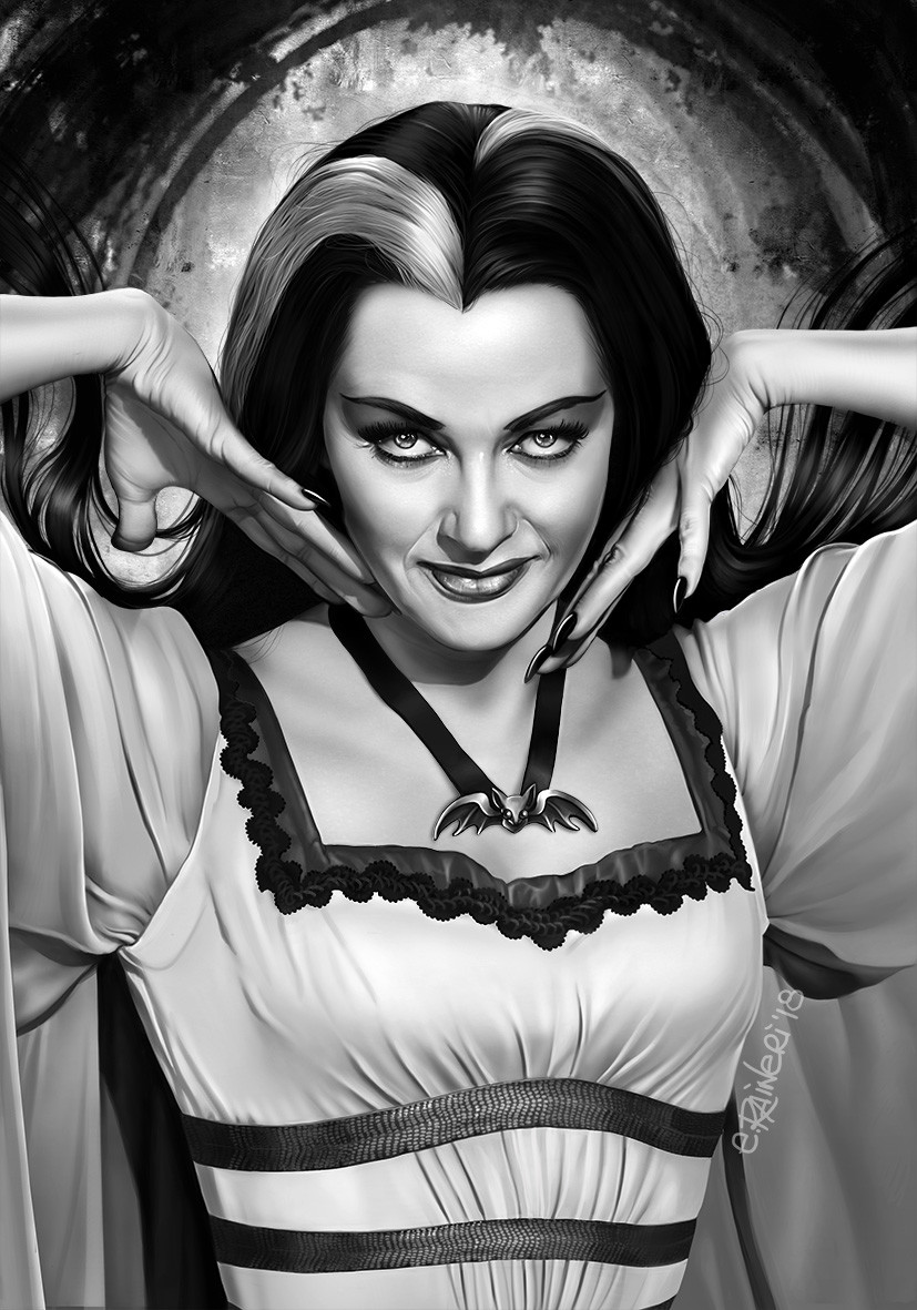ArtStation Lily Munster