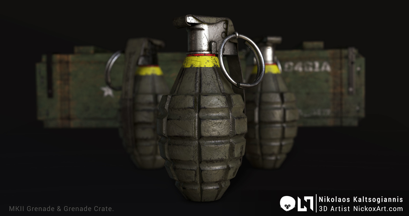 MKII Grenade &amp; Grenade Crate.