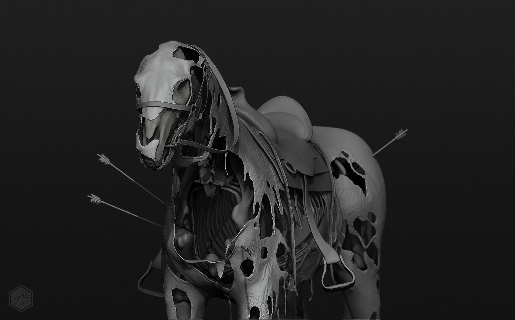 Lara With Horse 3
