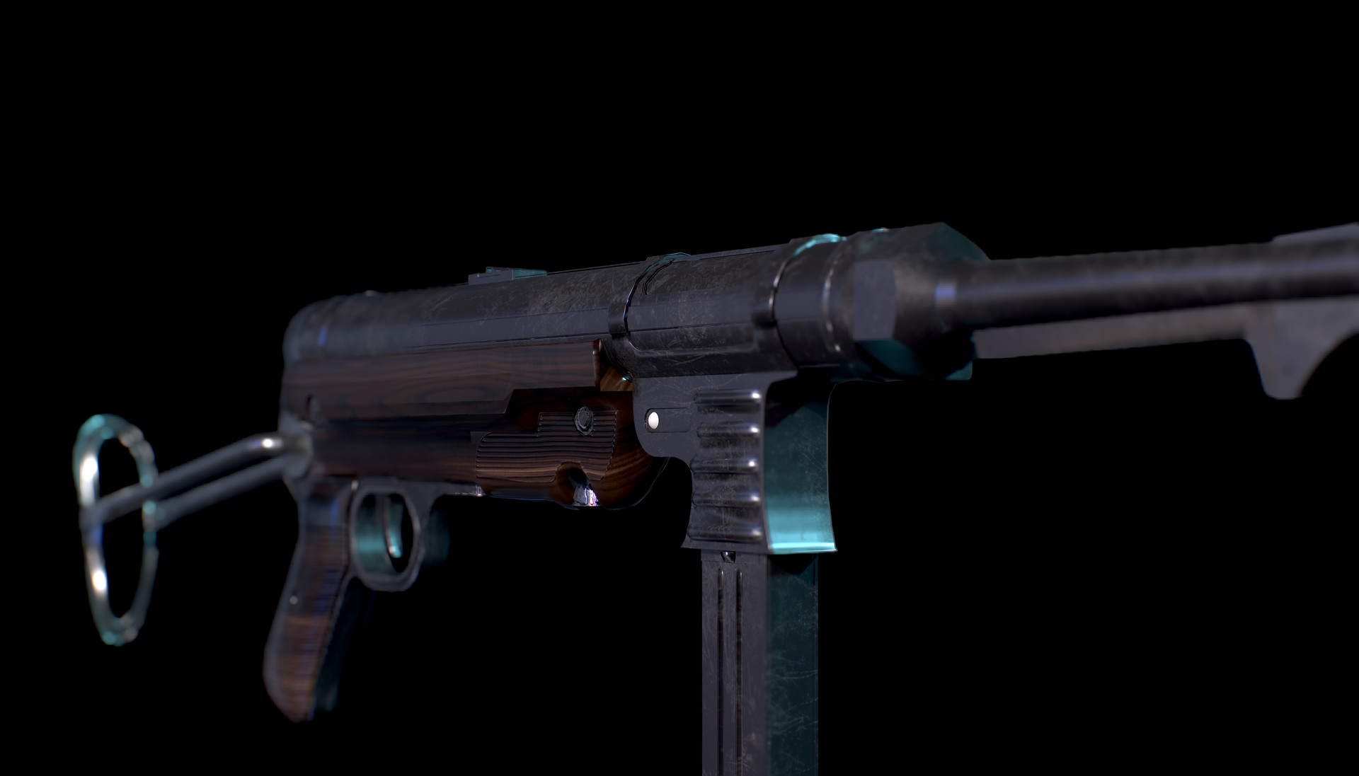 Artstation Mp40 Maschinenpistole 40 Sebastian Parra