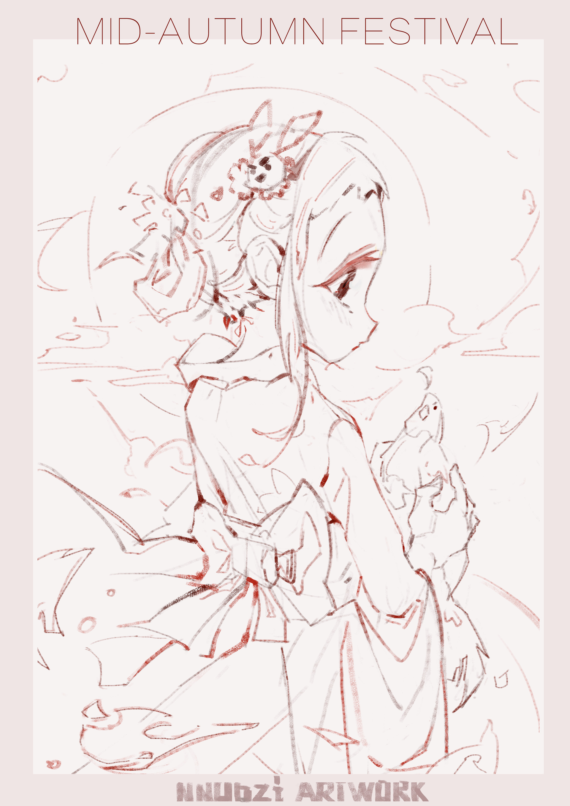 Panghu Taotao Happy Mid Autumn Festival