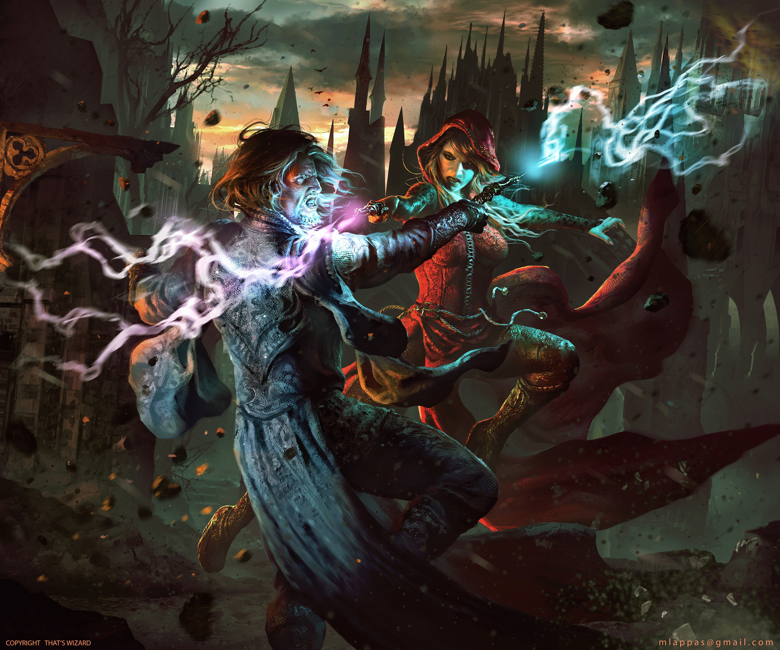  That's Wizard- Card Game Box Cover Art