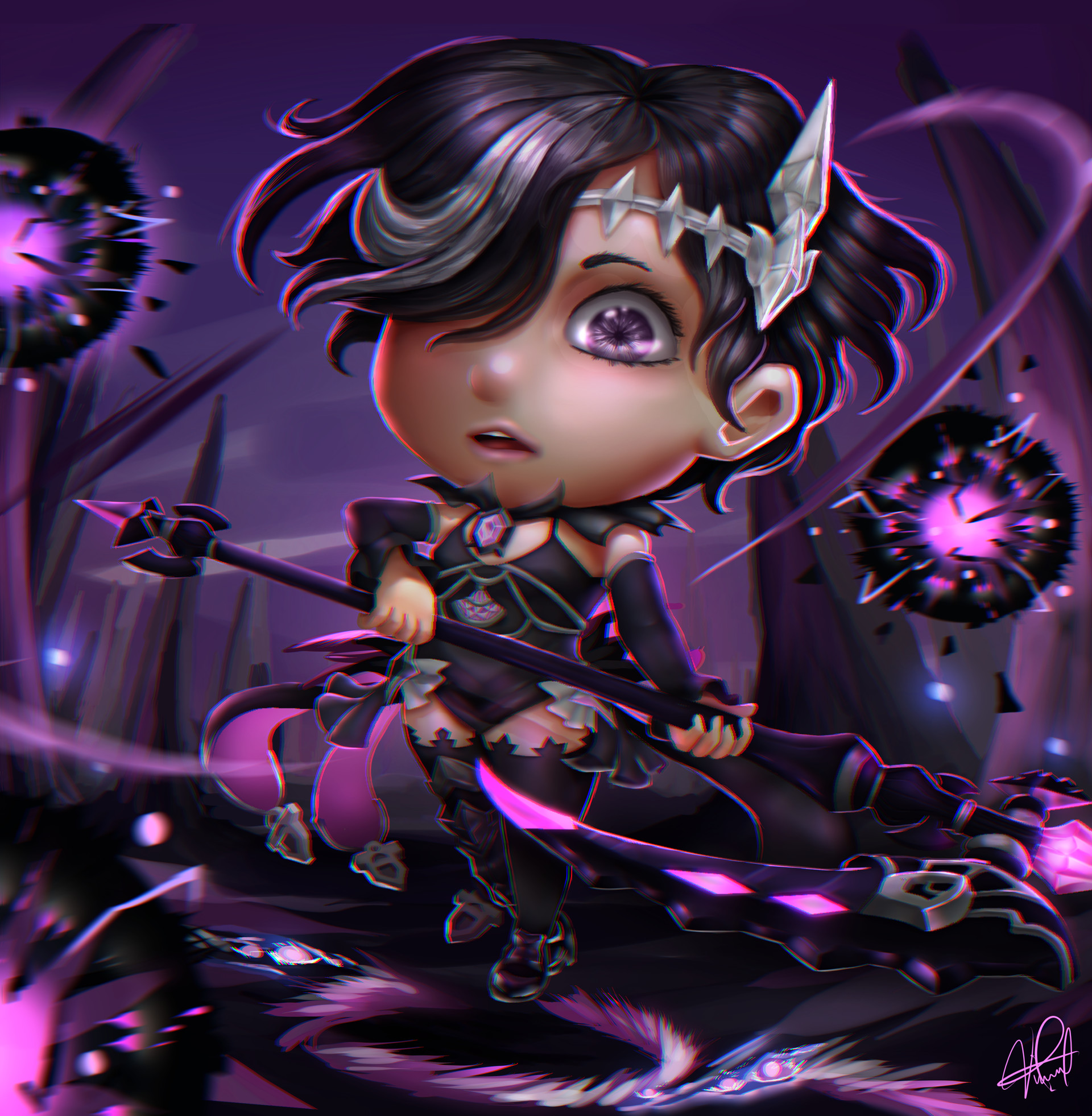 Bong Ji - Black Mara - Dragon Nest, image size:1920x1962