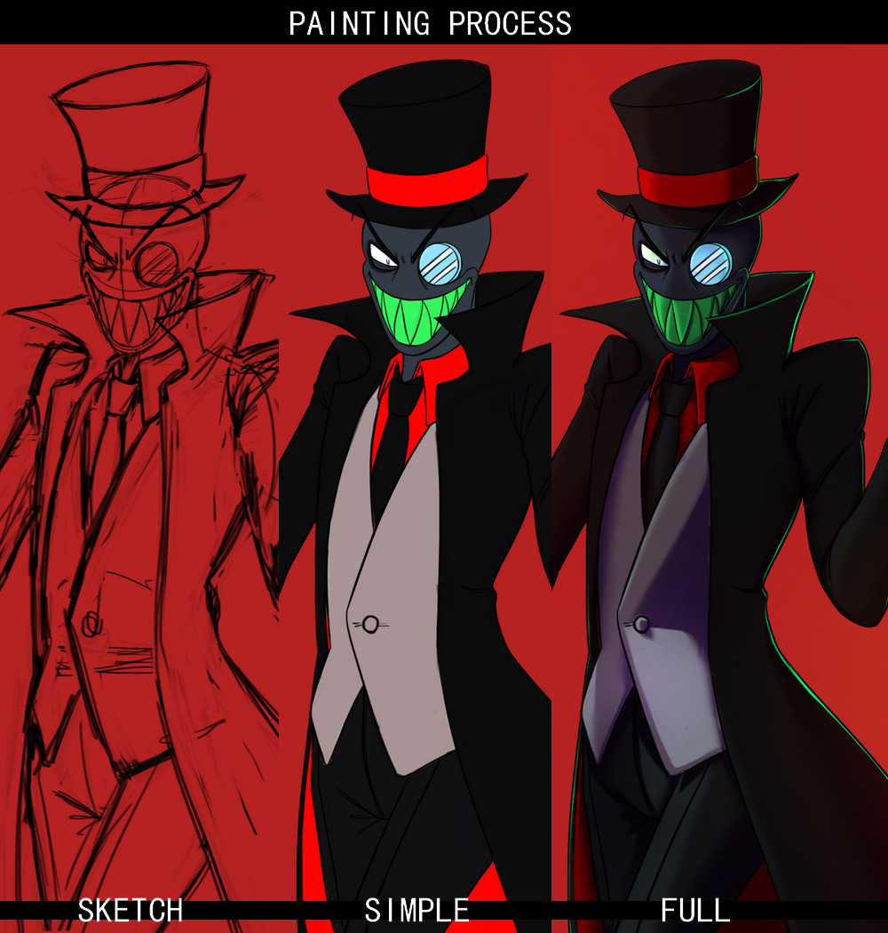 𝖡𝖠𝖱𝖱𝖸∙𝖧𝖮𝖲𝖧𝖨𝖭𝖮 Villainous Black Hat