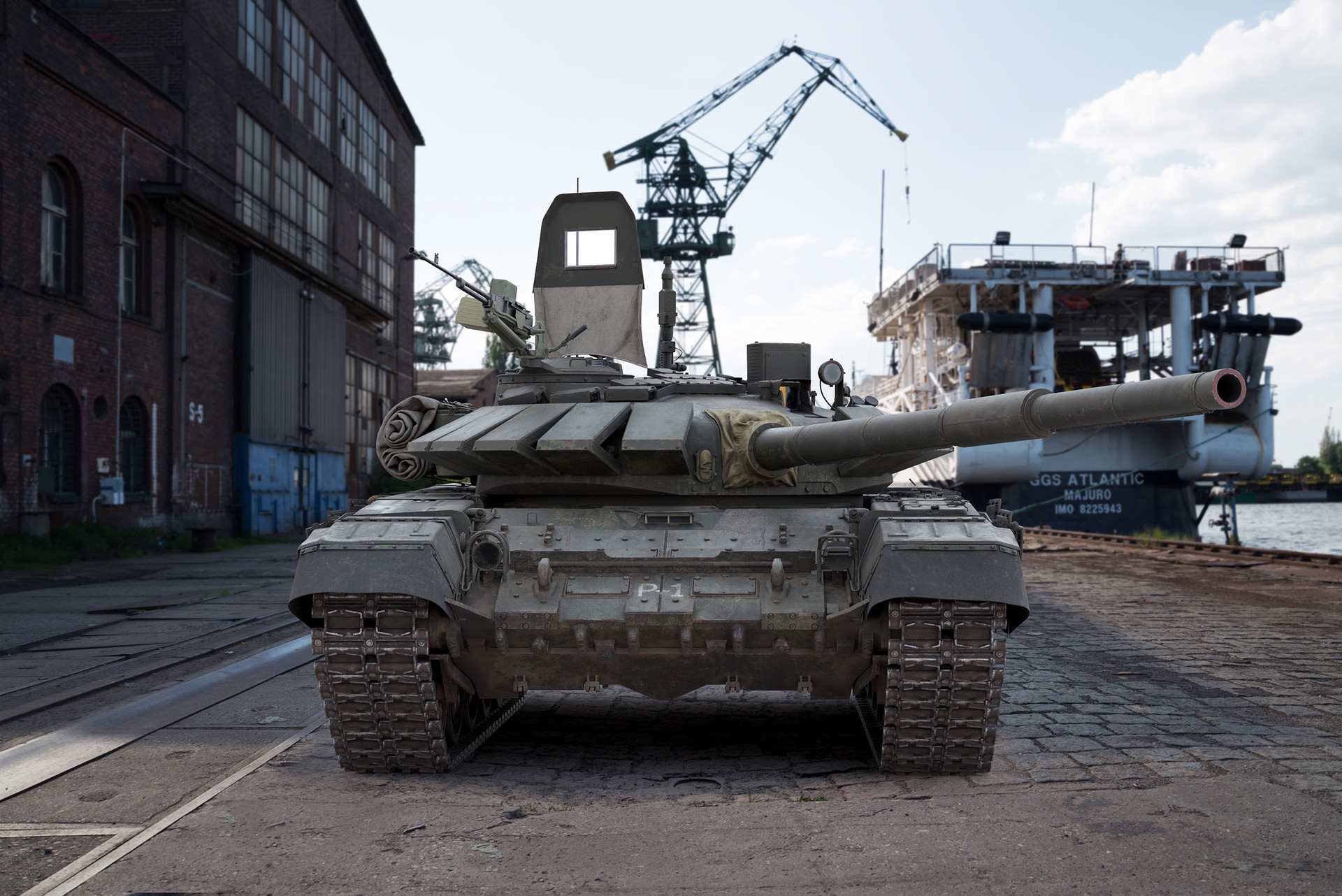 Alexandr Gladysh T 72b3 Soviet Union Main Battle Tank Vray Materials Created In 18