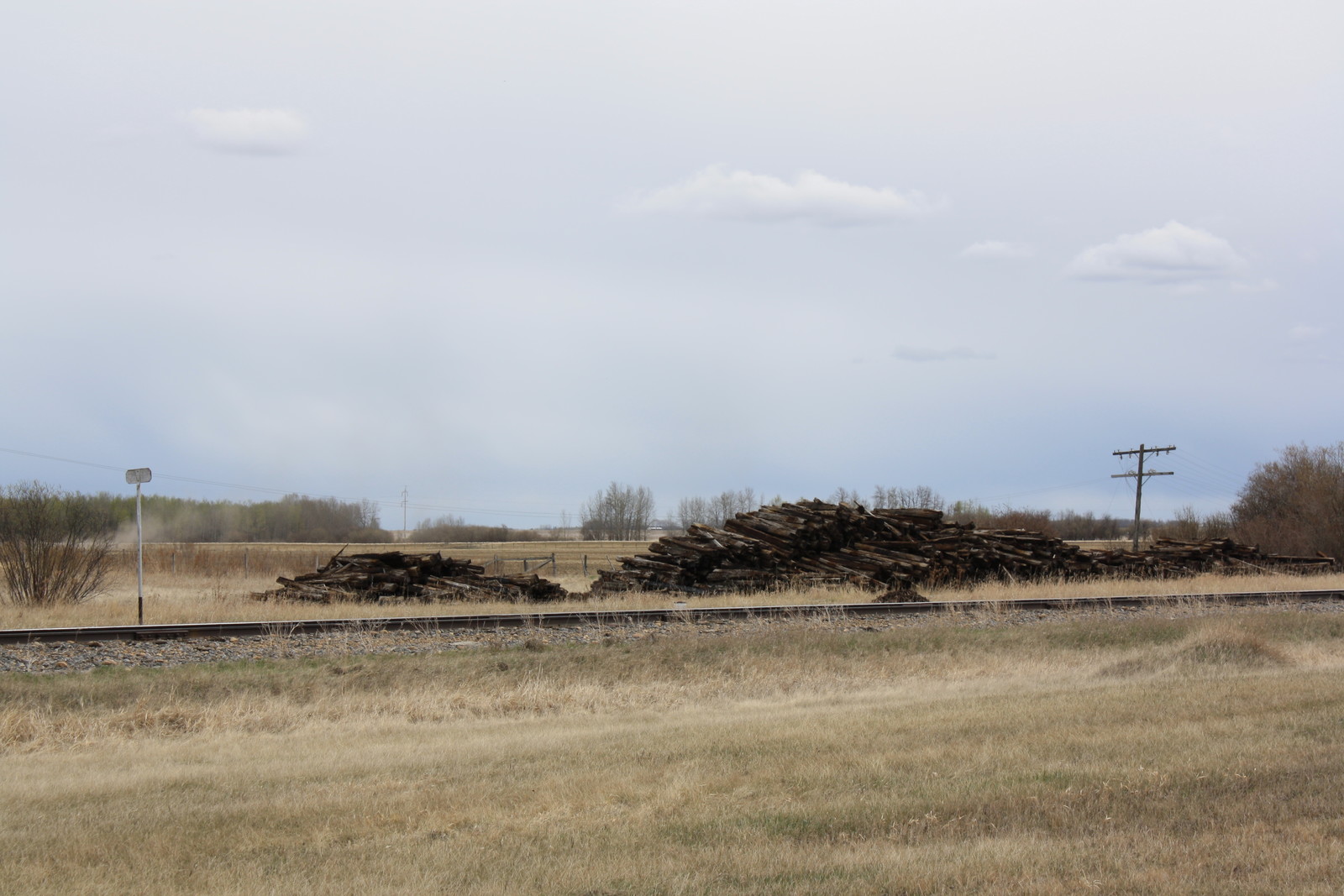 Northern Alberta prairie landscape.