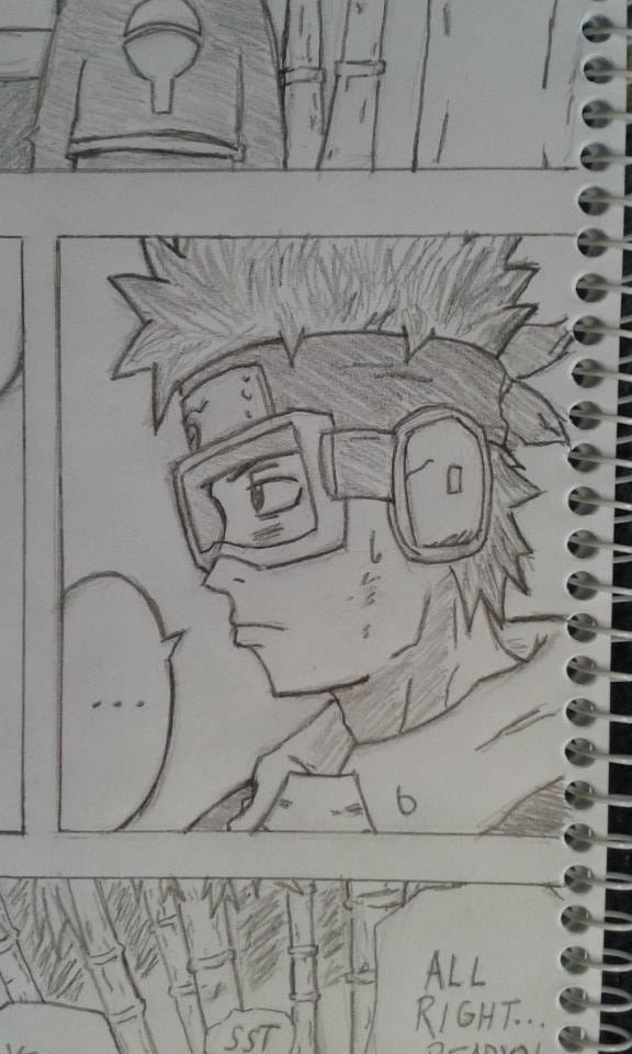 Artstation Naruto Manga Page Peter Loos