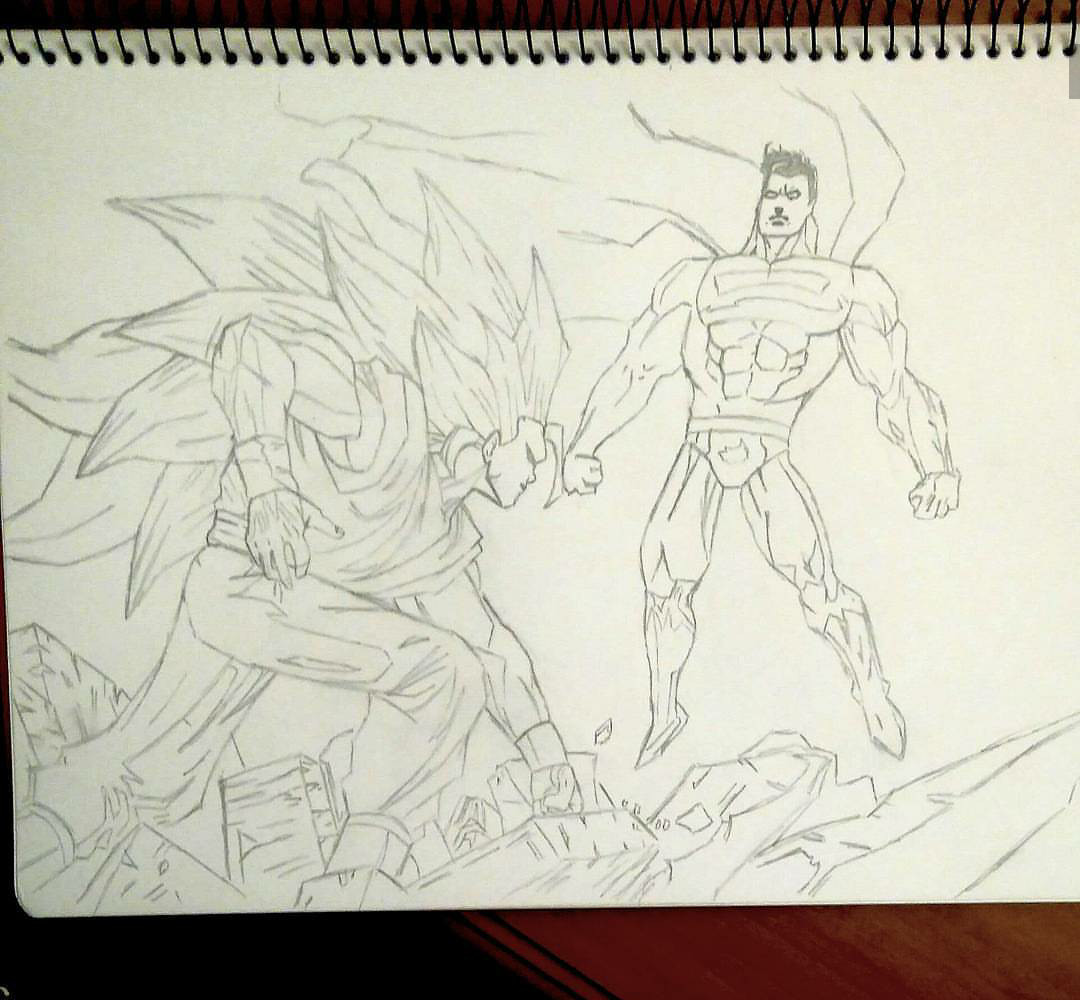 Iván Pérez - Goku vs Super-man