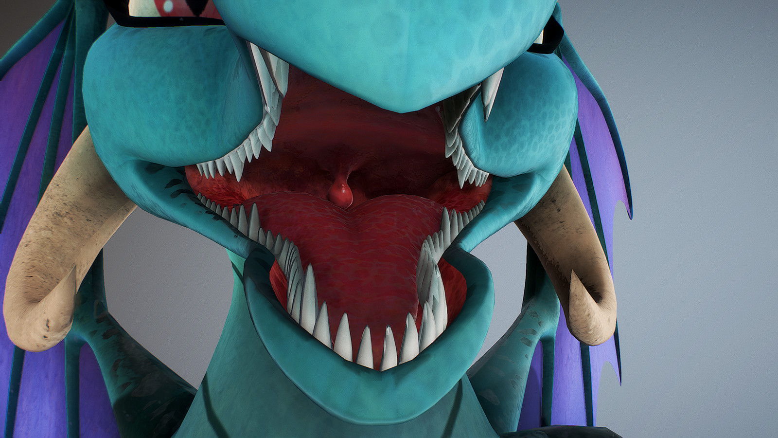 Along with an outward polish I made sure to incorporate smaller details with both Ember and Spike.