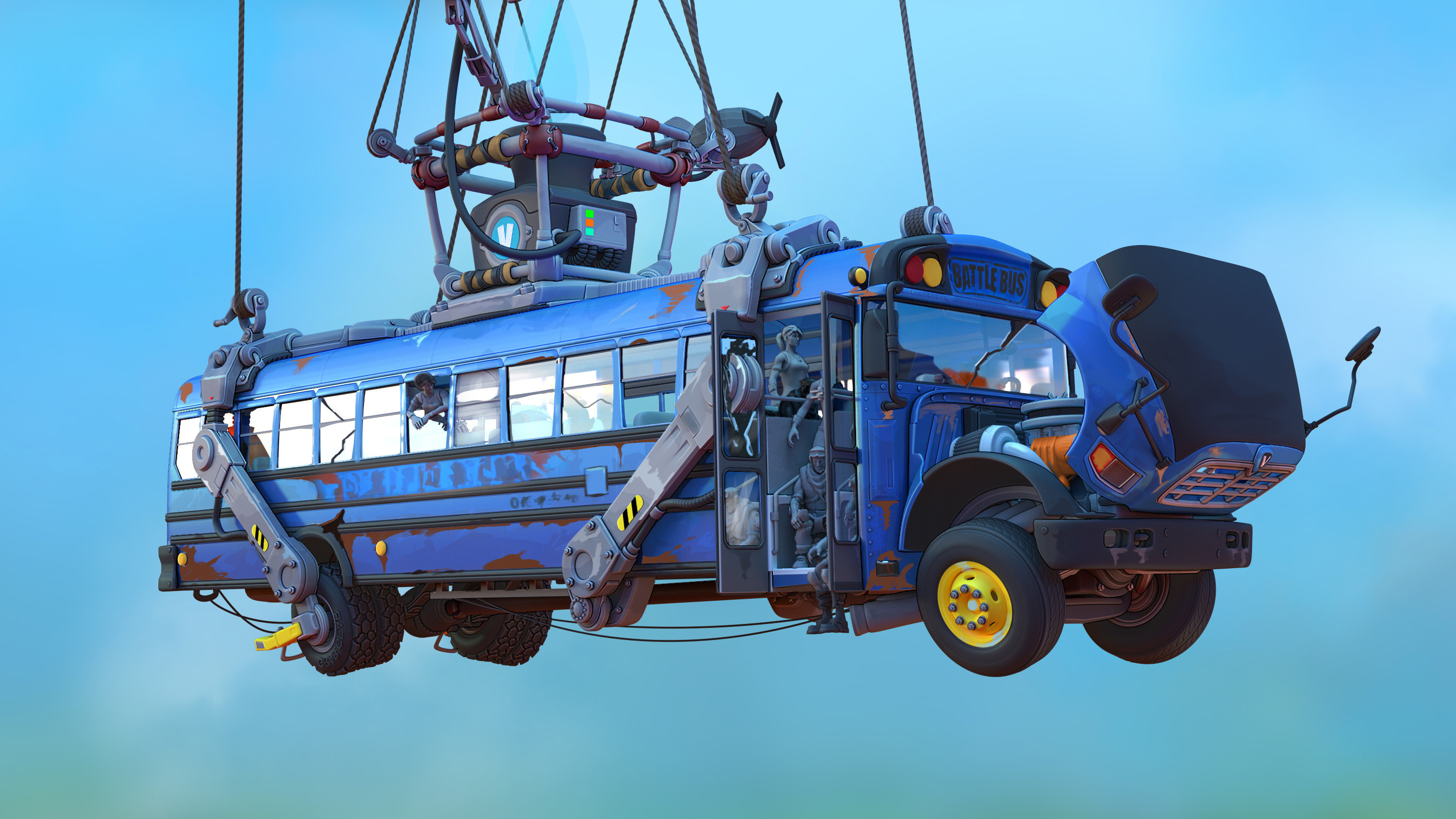 UEFN Battle Bus Crash Cinematic (WIP) : r/FortniteCreative