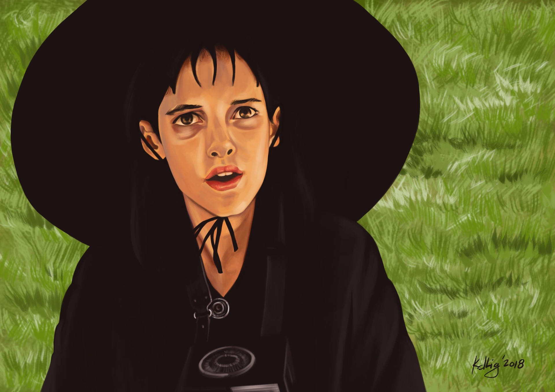 Artstation Lydia Deetz Kristy Anne Ligones