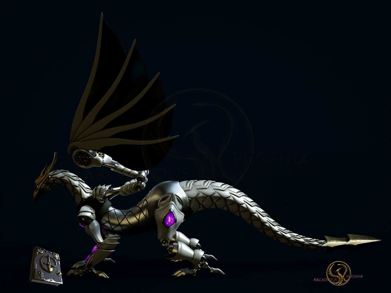 Artstation Clockwork Dragon Greater Powers Gods And Heroes