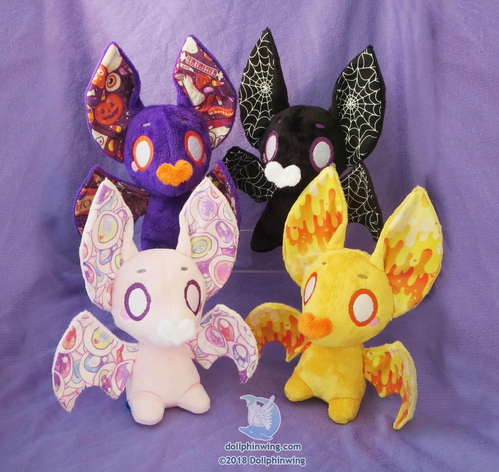 large bat plush