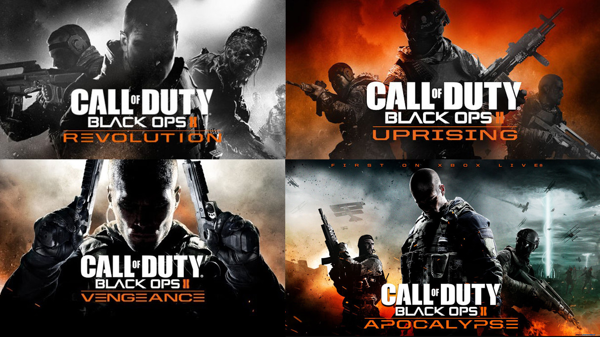 The multiplayer packs of COD Black Ops 2