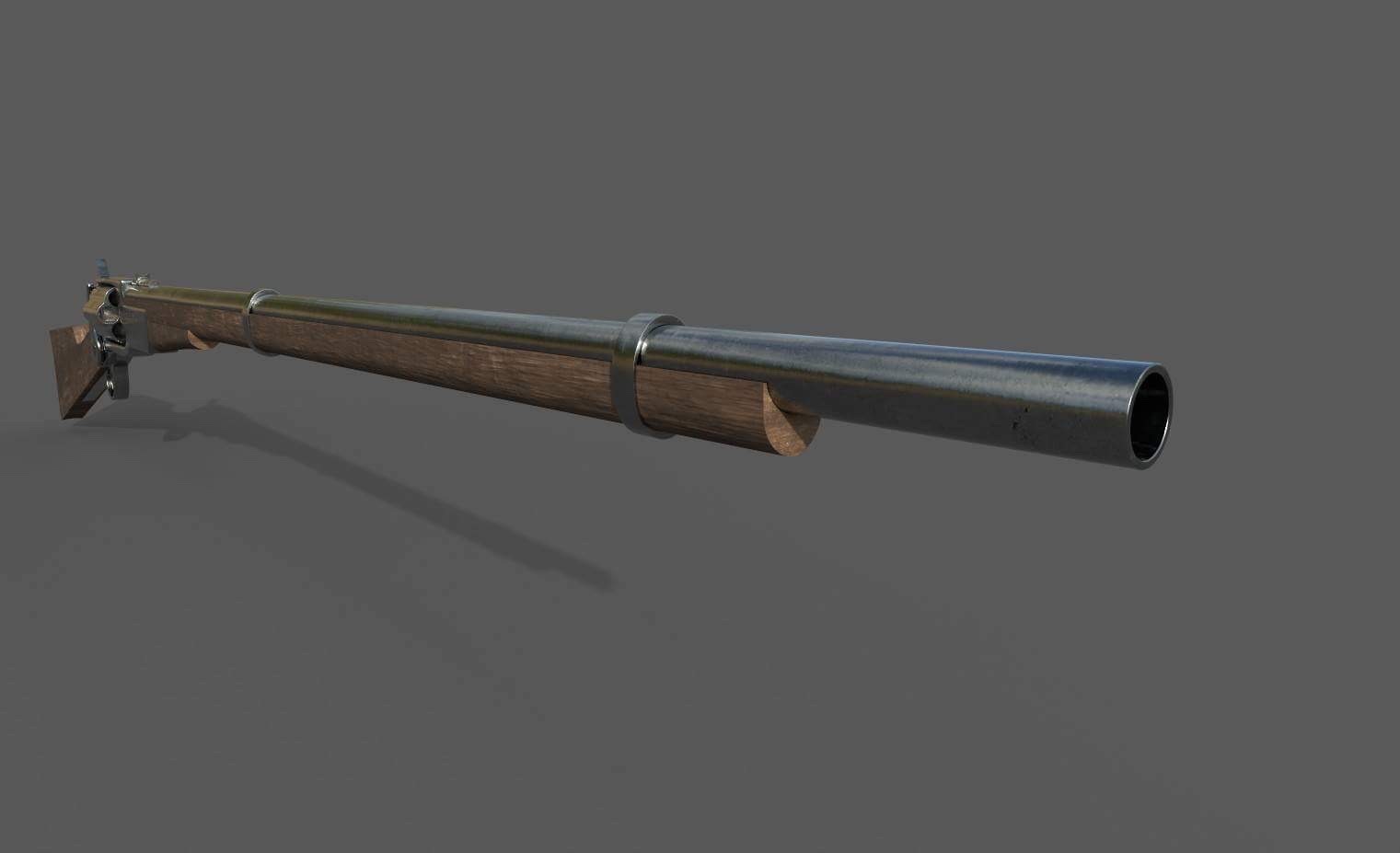 Colt revolving rifle