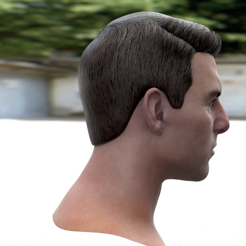 ArtStation - The 3d model Tom Cruise head.