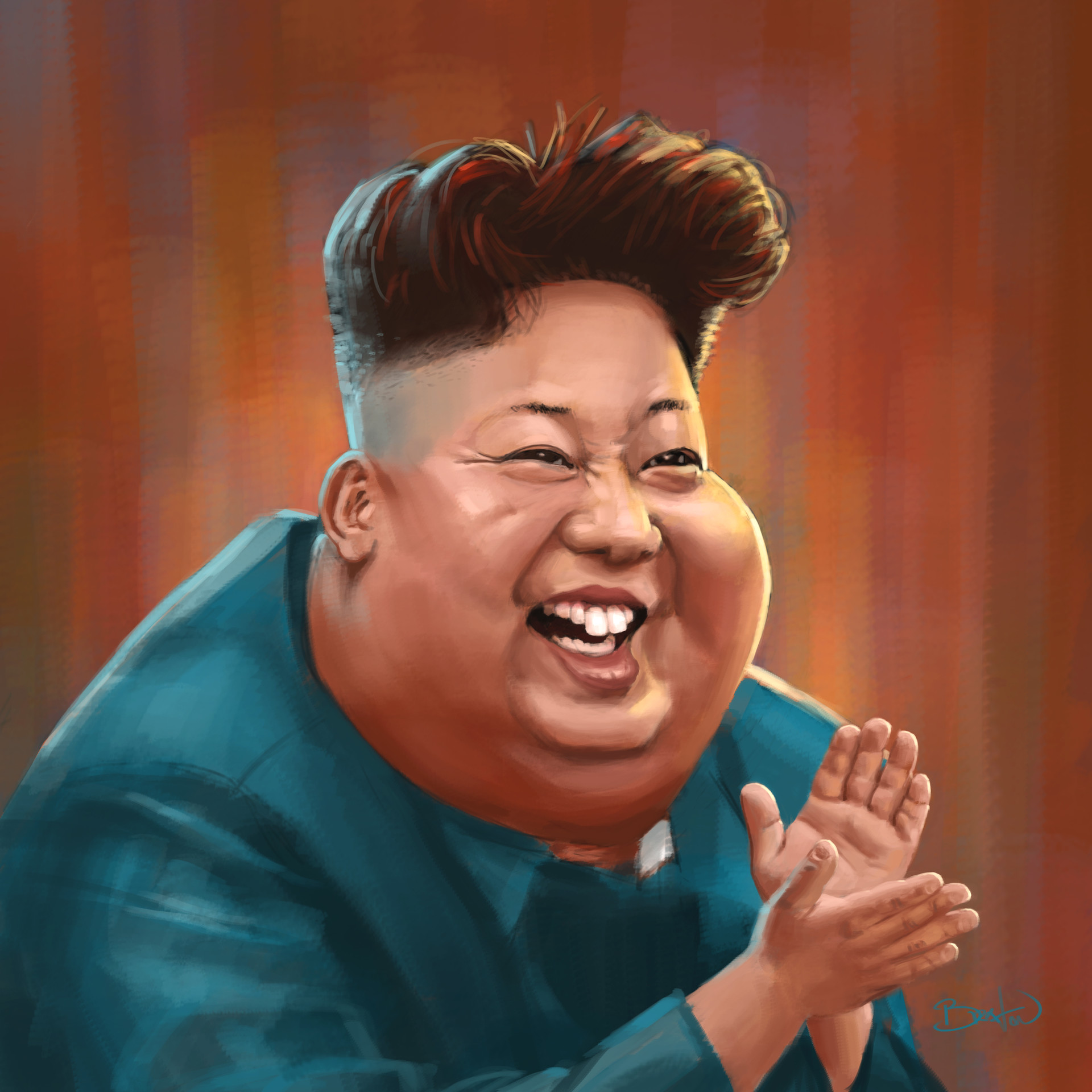 ArtStation - Kim Jong Un