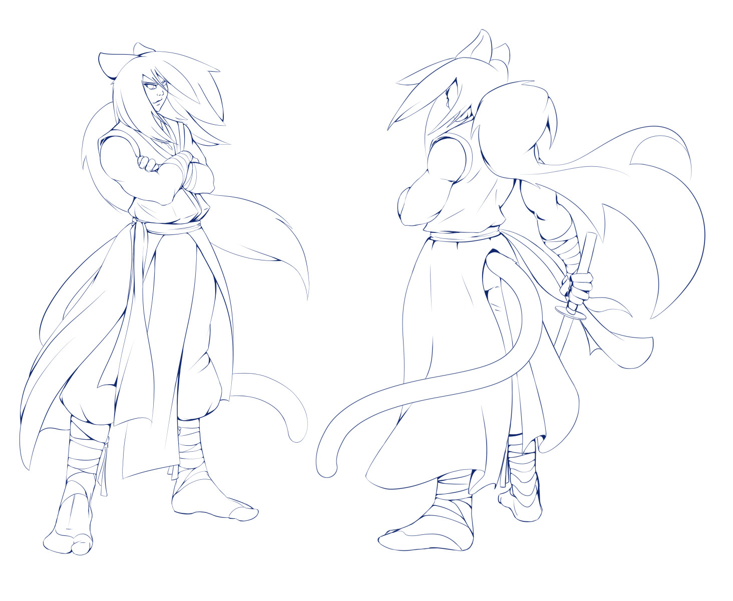 Artstation Kynum Character Reference Sheet Brandon Hood