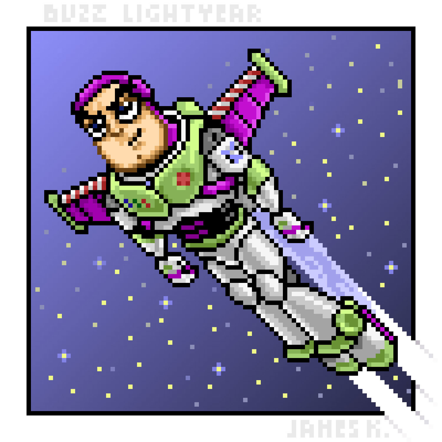 ArtStation Flying Buzz Lightyear