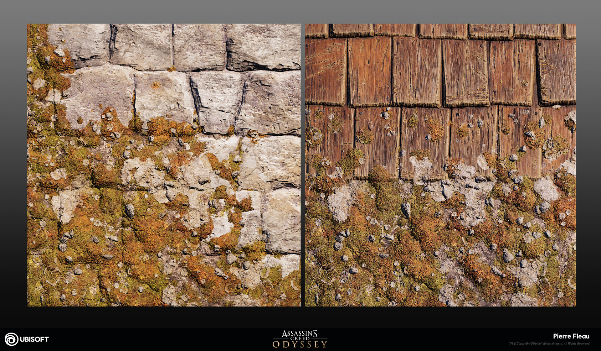 Artstation Assassin S Creed Odyssey Material Blending Pierre Fleau