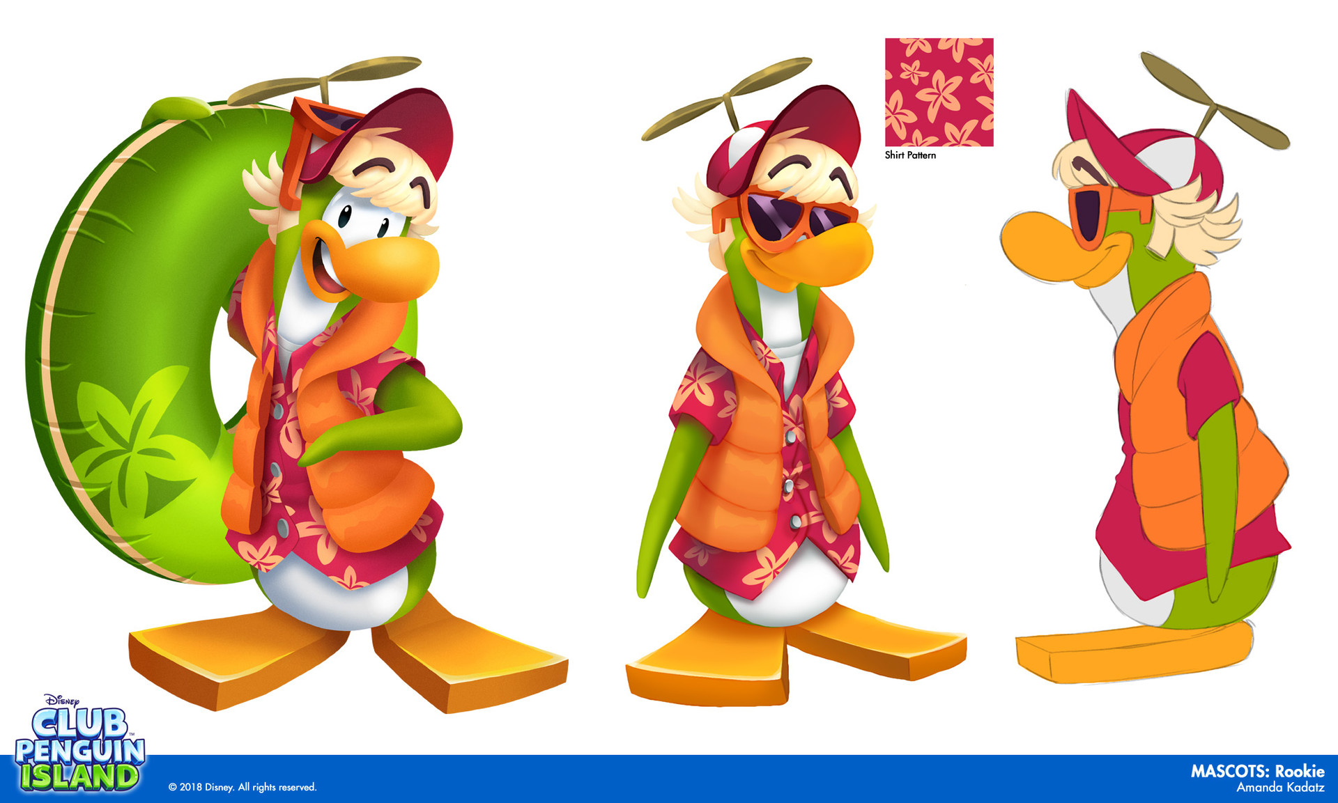 ArtStation - Club Penguin Island: Character Design