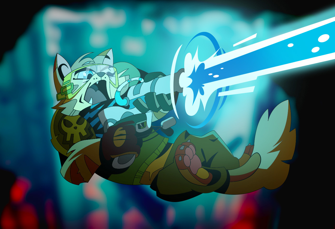 ArtStation Weapon Cat