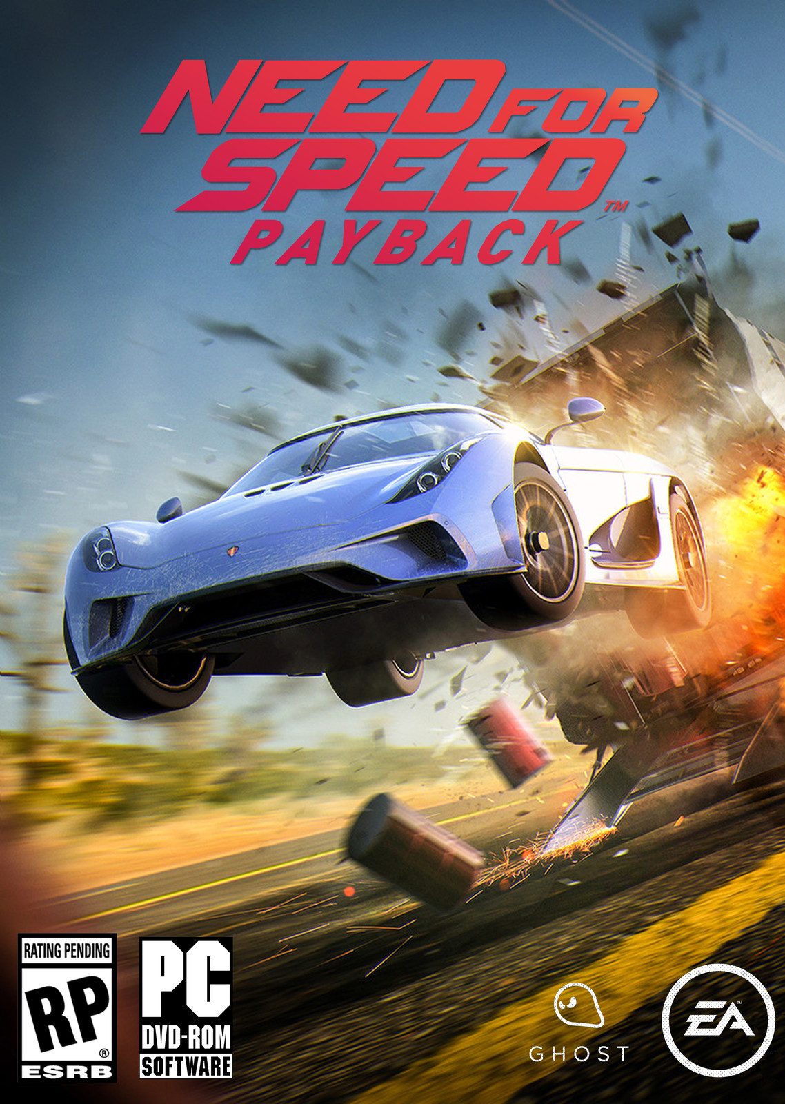 Need for Speed Payback Alternative Cover (Based on Khyzyl Key-Art for the game)