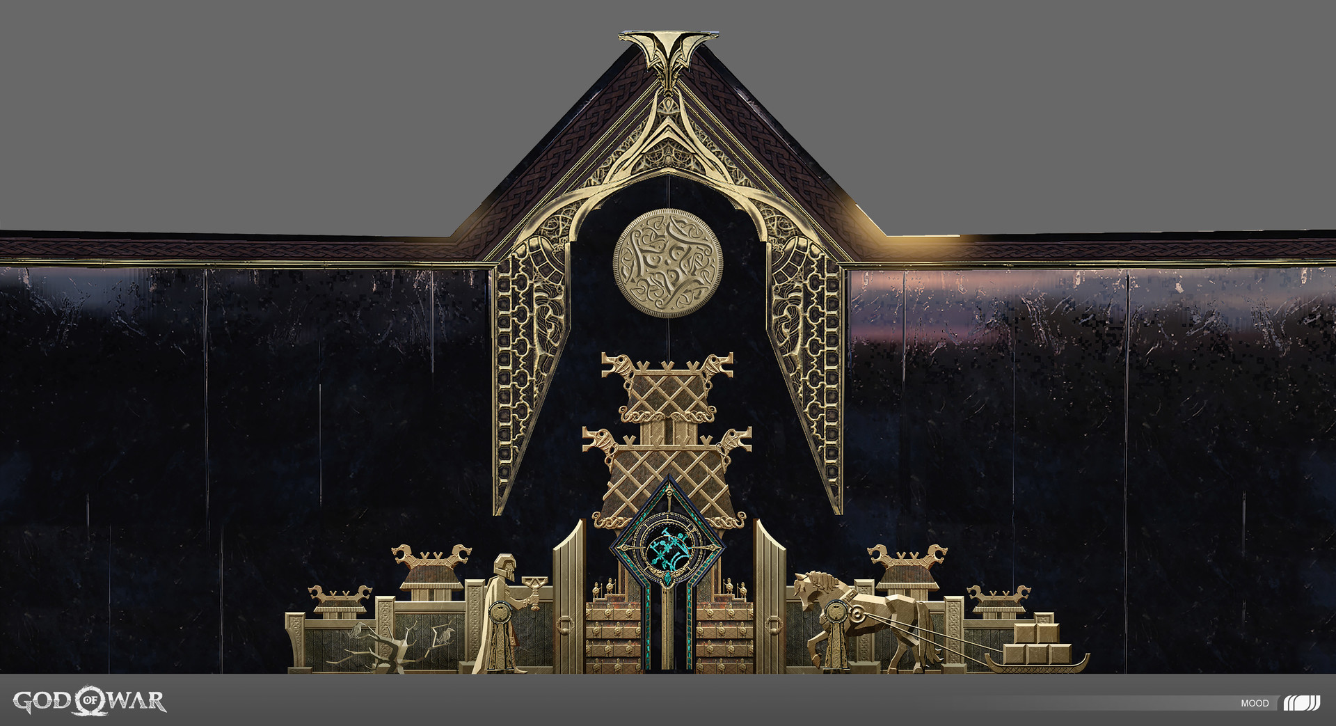 Artstation God Of War Prop Design Mood Visual Development Studio