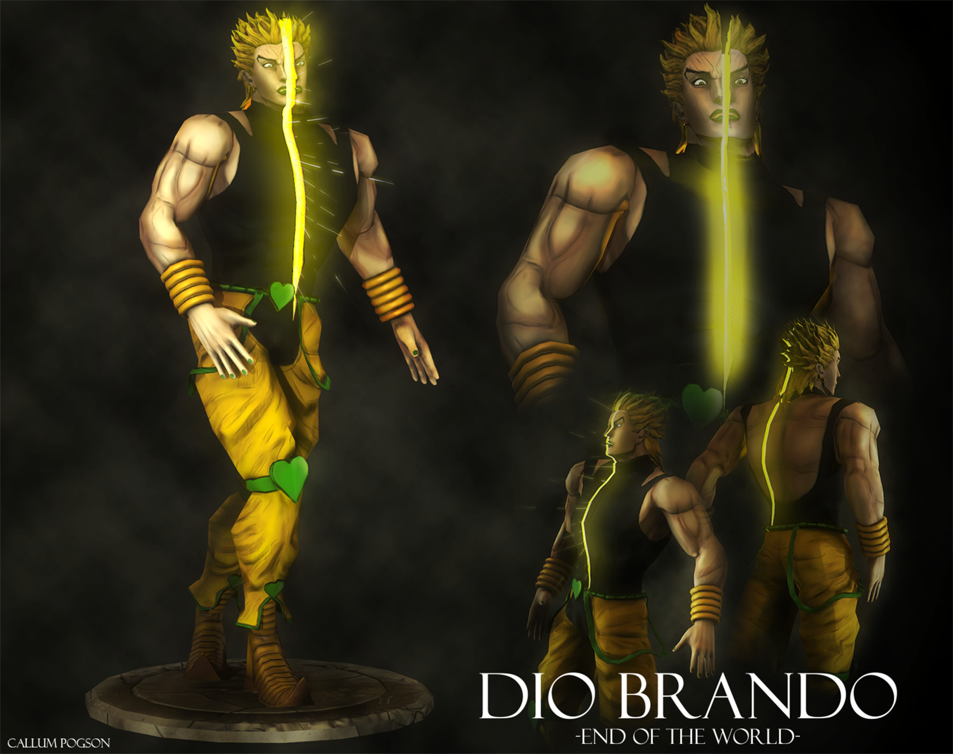 Artstation End Of The World Jojo S Bizarre Adventure Dio