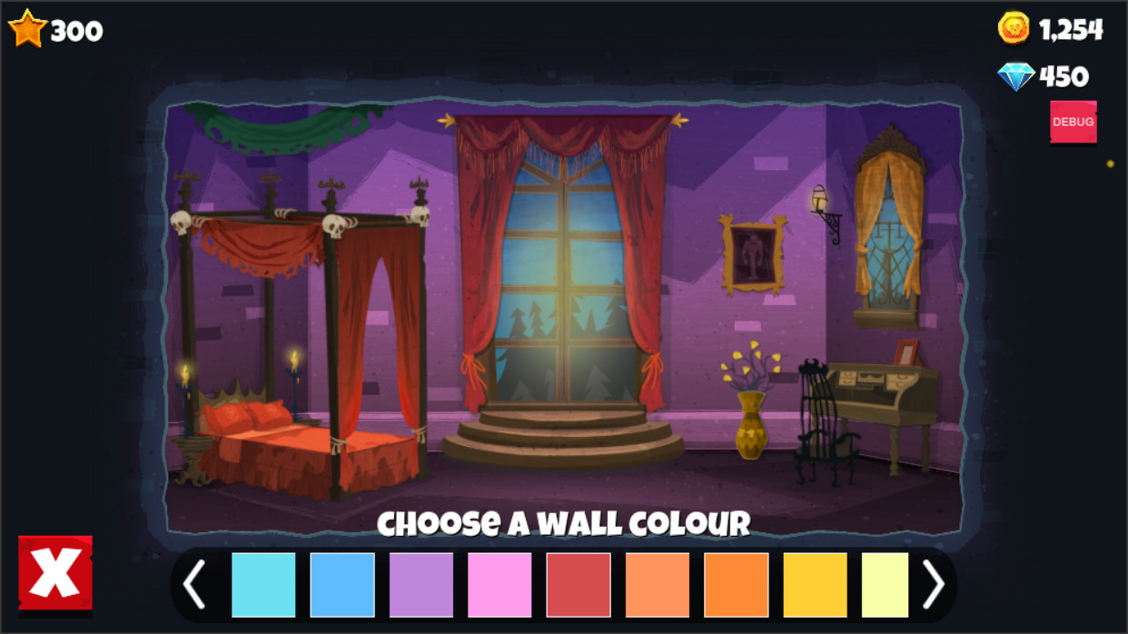 In Game Screenshot.
Hotel Decoration Metagame