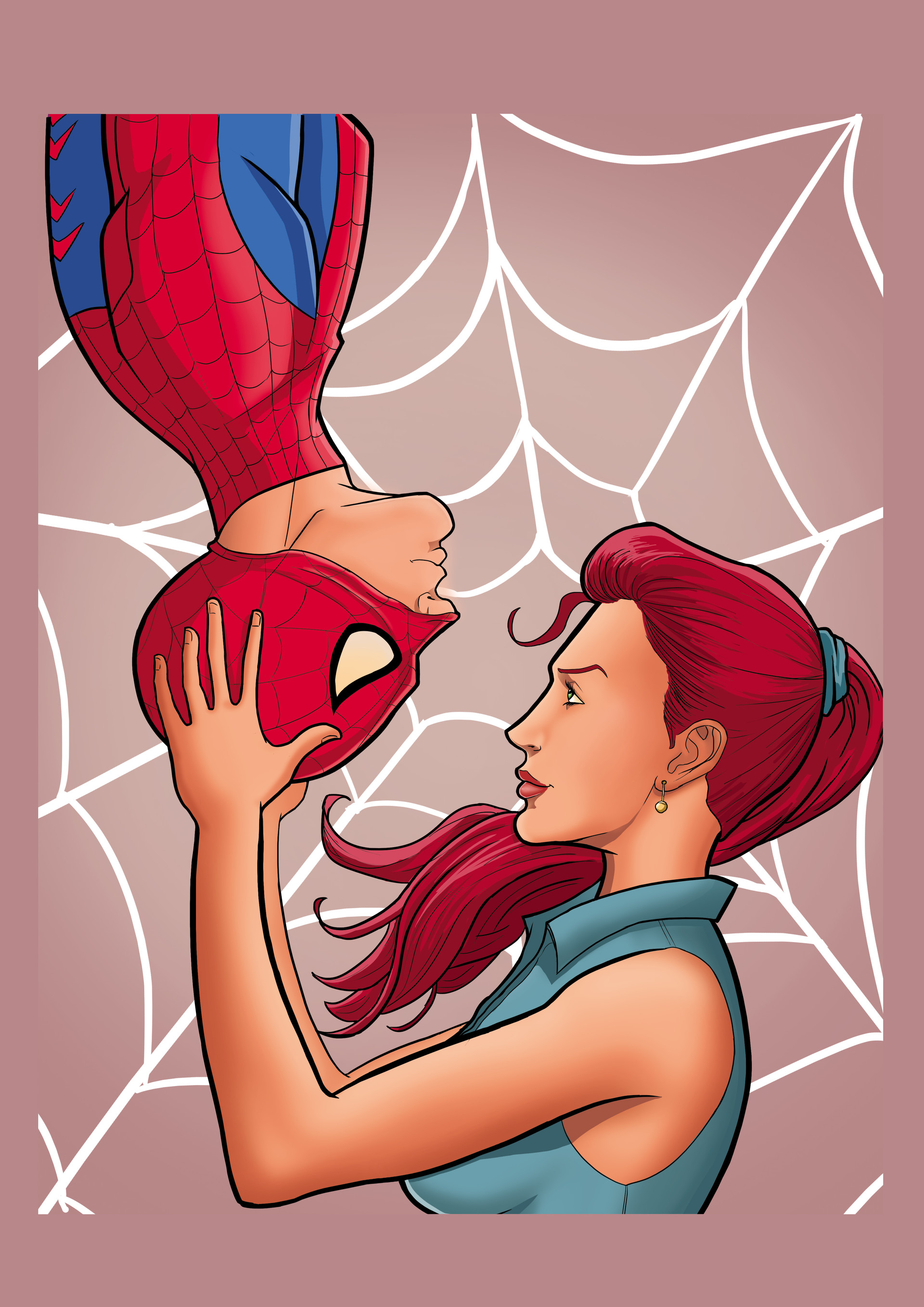 ArtStation - Spider Man and Mary Jane