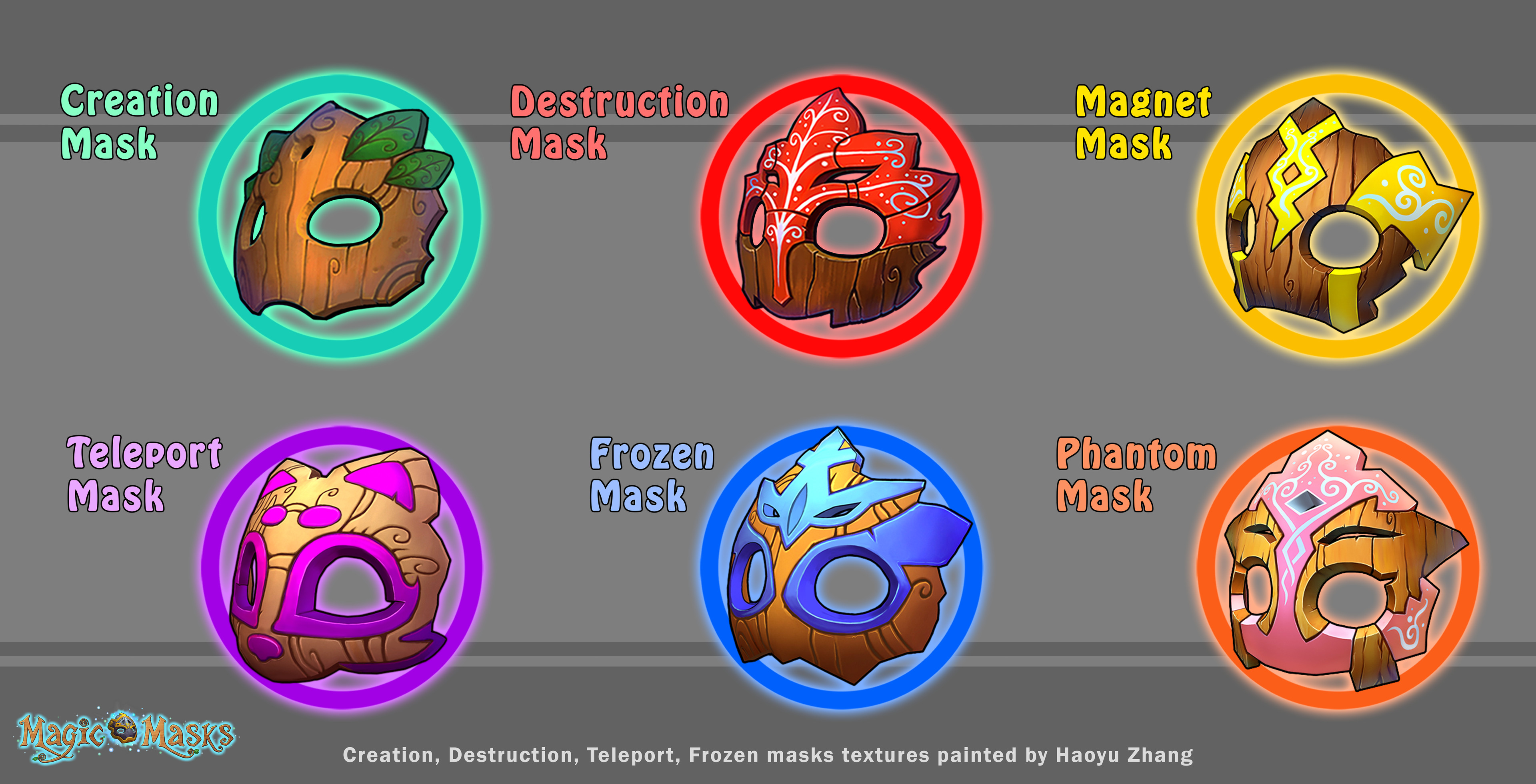 Yulong(TOBBY) Tao - Magic_Masks_2D&3D_Art