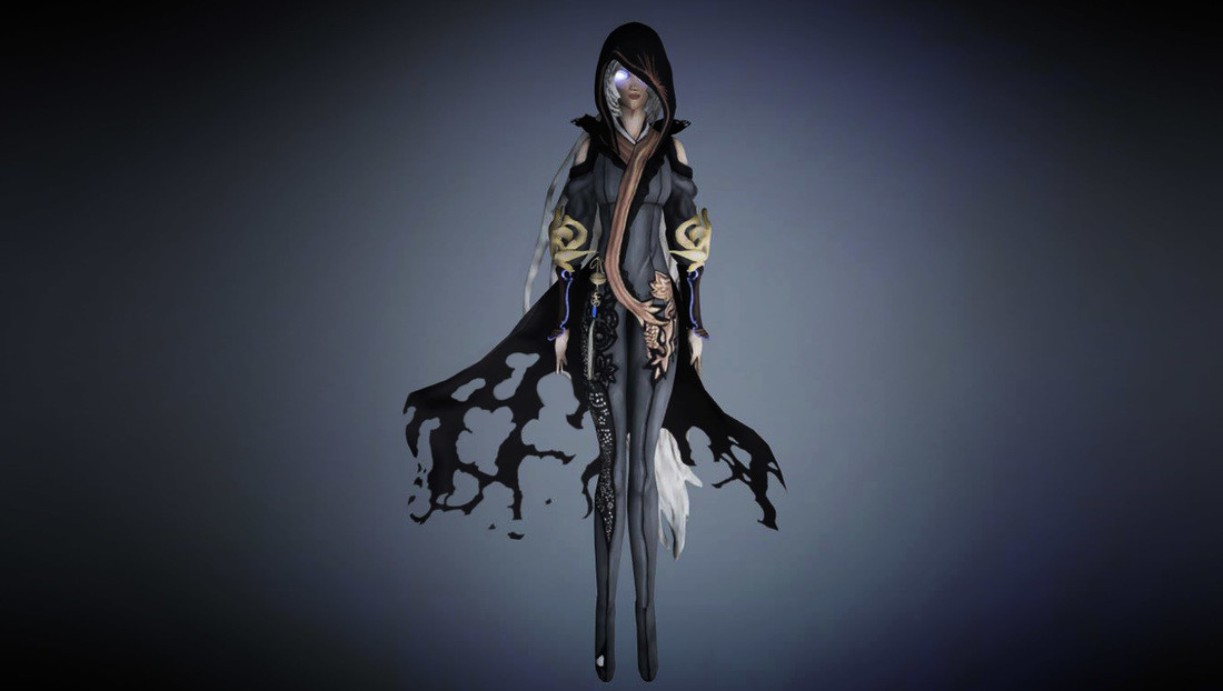 blade and soul assassin character model