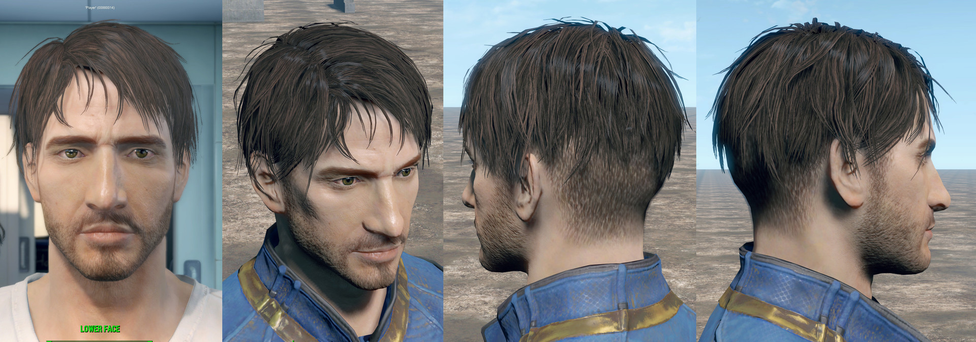 Fallout 4 hair male фото 1