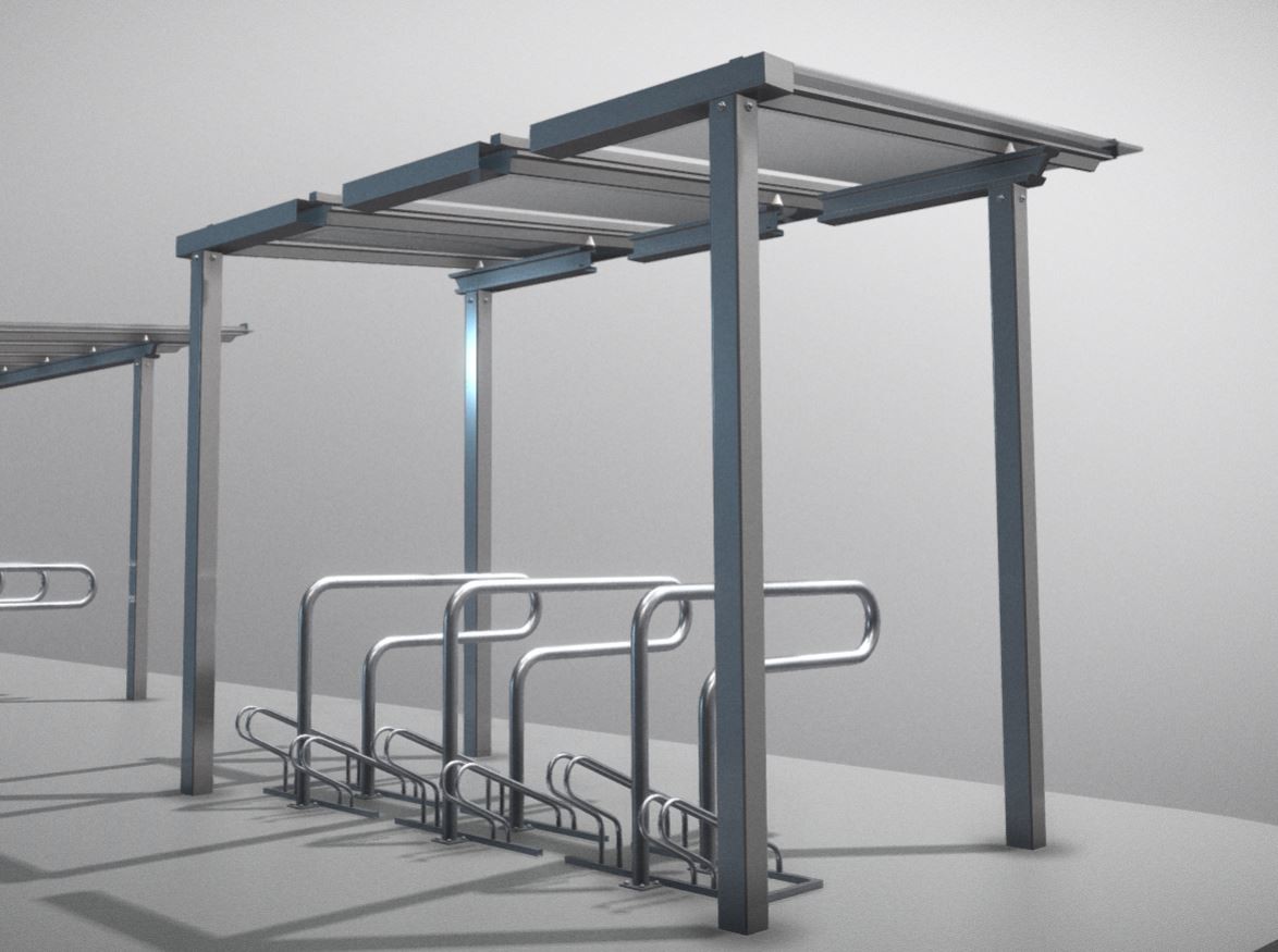 Modular-Bicycle-Shelter-High-Poly-Version.