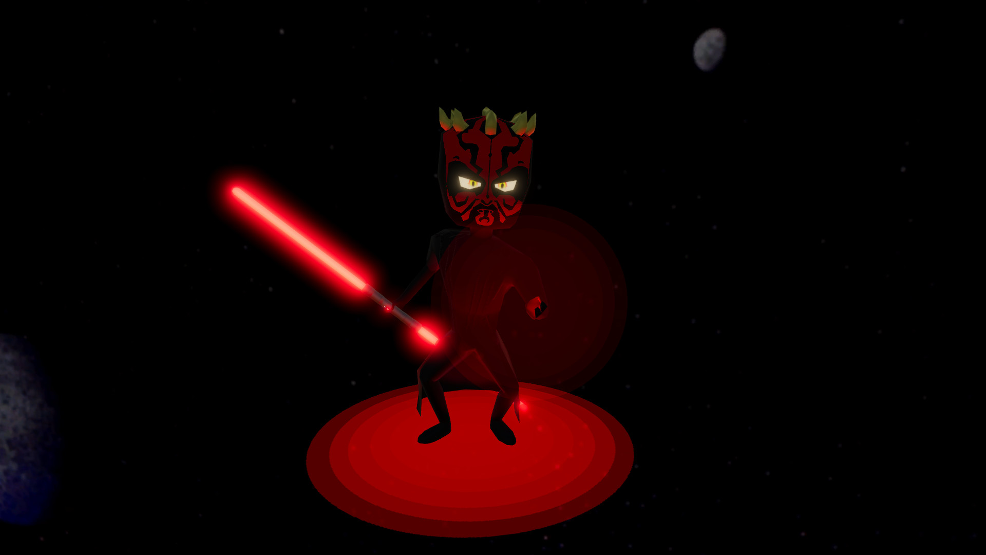 Artstation Dark Side Darth Maul From Star Wars Michael