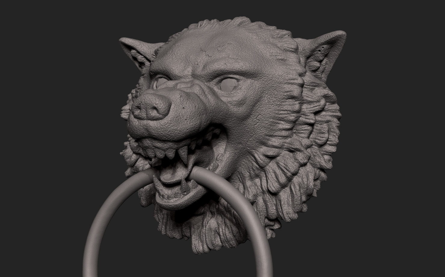 Artstation Junior Year Door Knocker Isaac Mills