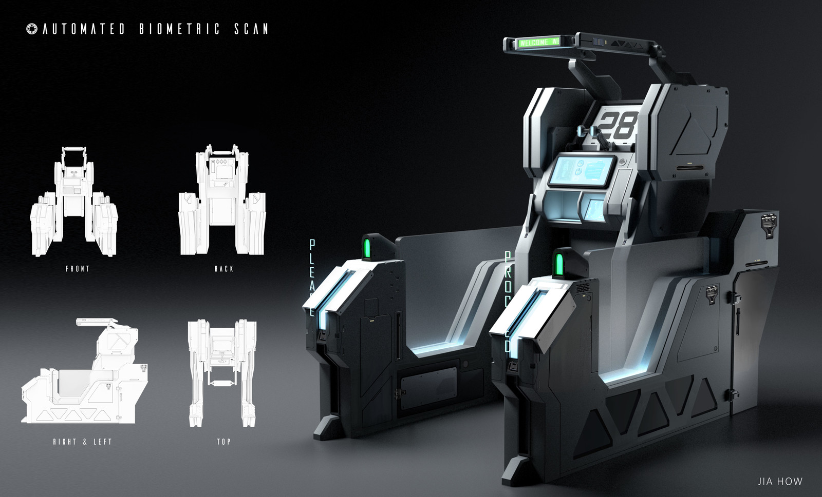 Automated Biometric Scan