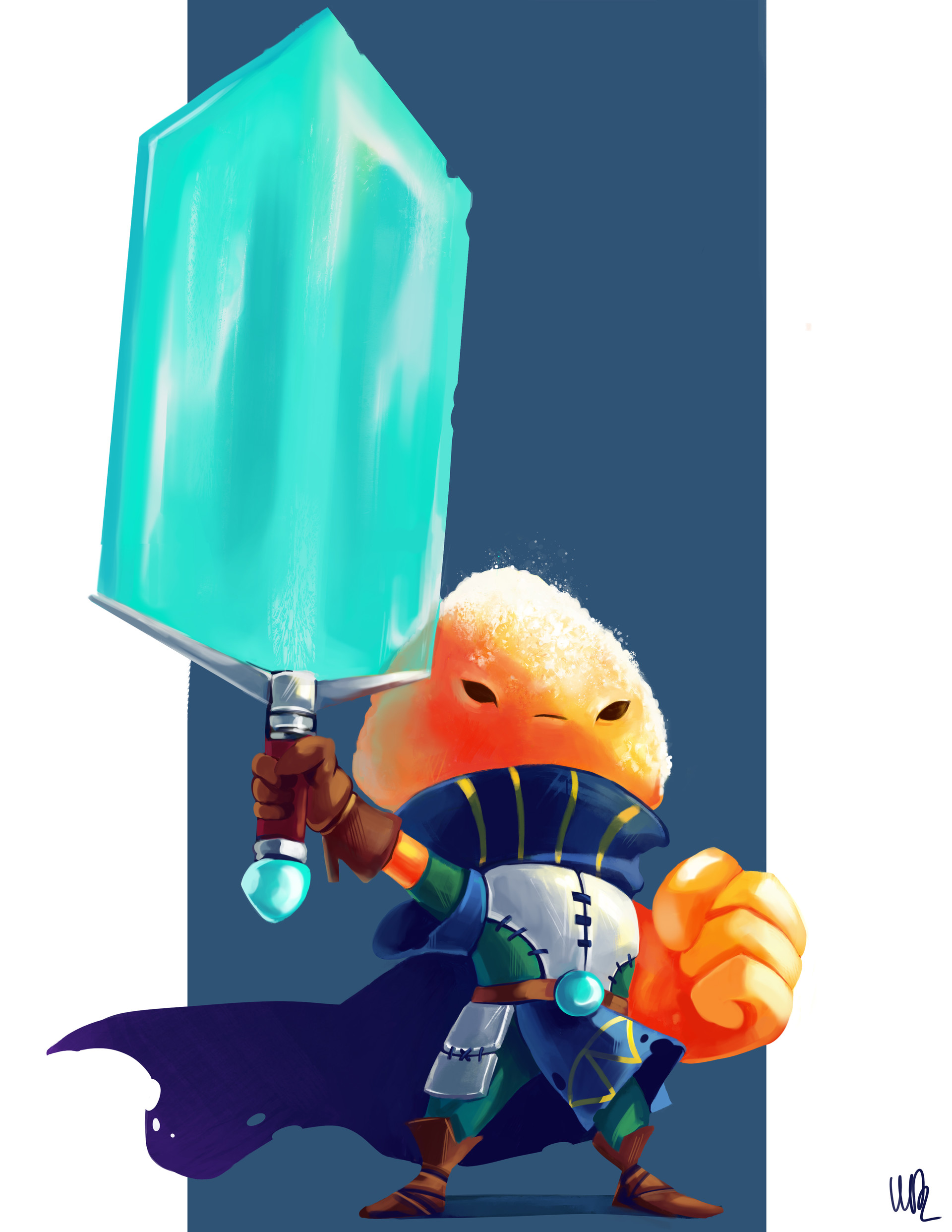 ArtStation JellyCandy Warrior