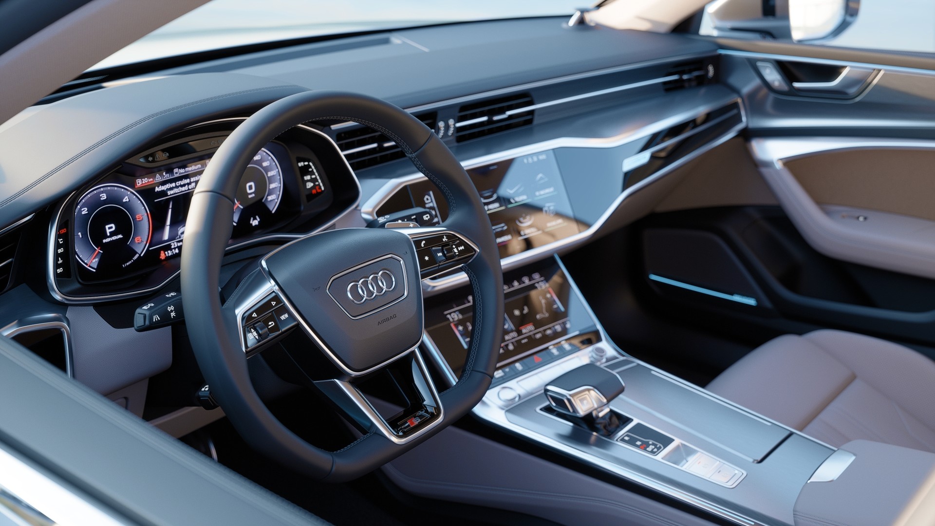 Artstation Audi A7 Sportback Interior Cgi Praveen V S